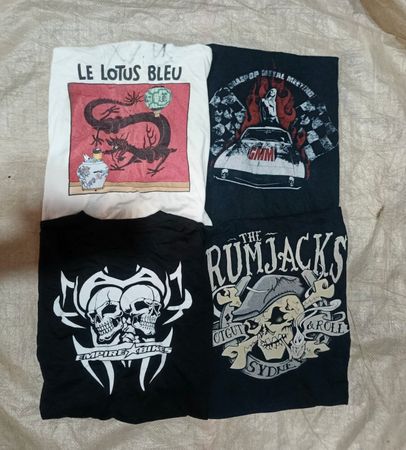 band, music tees