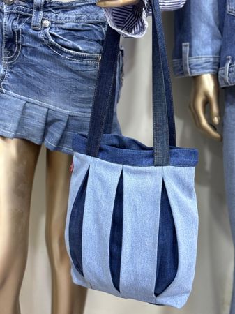 Upcycled Levi’s Multipatch Denim Bags