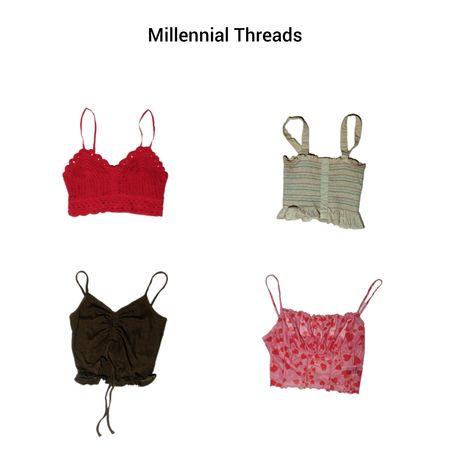 Y2K Camisole et Tenues Mixtes