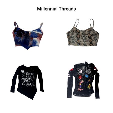 Y2K perlé et camisole