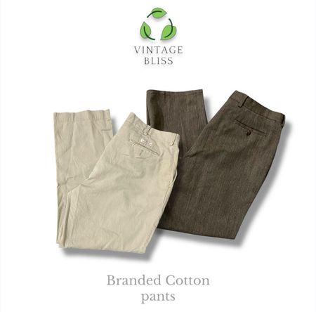 ブランドコットンパンツ
