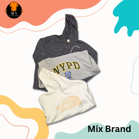 Mixed branded Hoodies