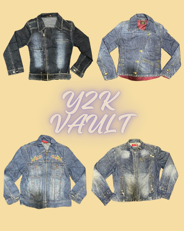 Y2k Vault Denim Jacket collection (YV-233)