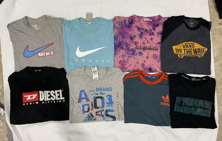 Nike Adidas t shirt mix