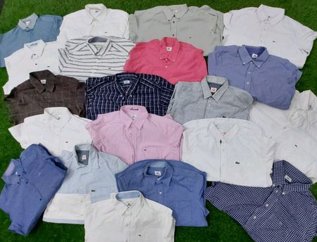 Camicie da uomo Lacoste Premium