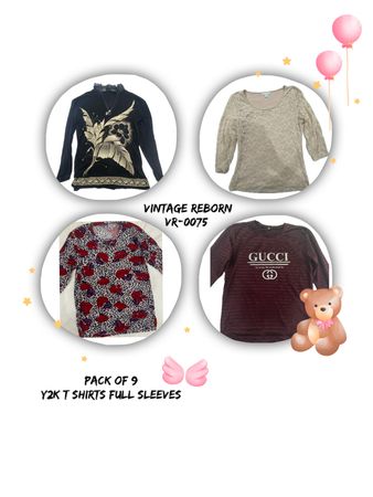 Y2K T-Shirts Full Sleeves - (VR-0075)