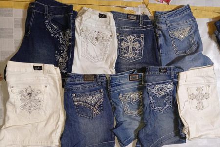 EARL JEANS MINI SHORTS (ID 674)