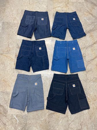 Rework style denim carhartt shorts