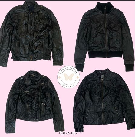 Bold Mix Zipper Leather Jacket – Street Style Essential (PR-7-086)