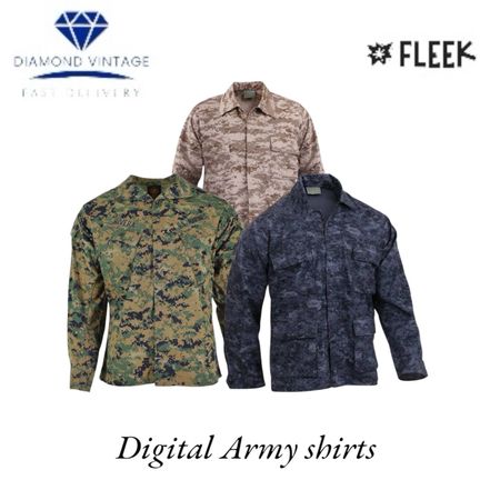 Digital Army Men Shirts (REP)