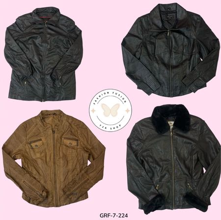 Mix Leather Biker Jacket – Bold Streetwear Staple (PR-7-115)