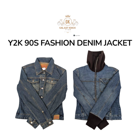 Y2K 90s Fashion Denim Jackets