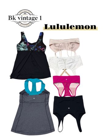 Lululemon bra and tops