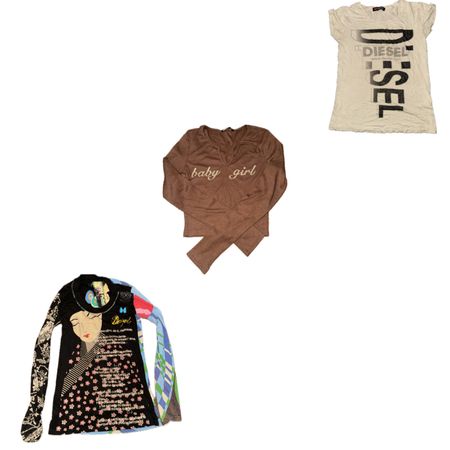 Y2k x Graphic Mix Tops