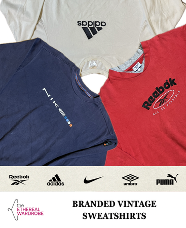 ビンテージスウェットシャツ Nike、Reebok、Adidas、Umbro およびその他のブランド RN: 1270