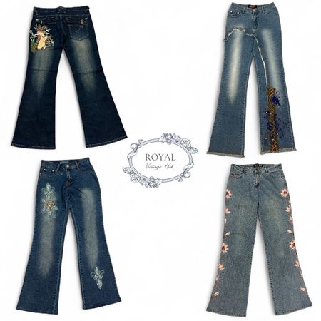 Y2K Chic Crush Flare Jeans