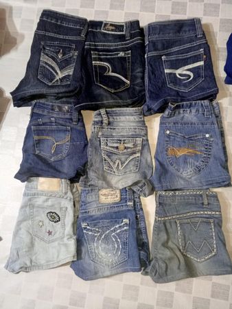 LOVE JEANS AND OTHER MIX BRAND MINI SHORT (ID 528)