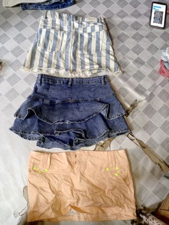 ZARA AND OTHER MIX BRANDS MINI SKIRTS (ID 534)