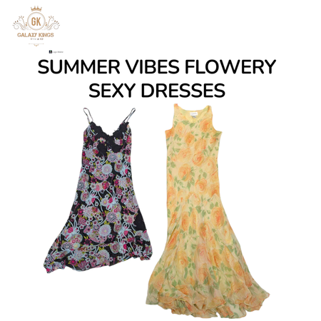 Summer Vibes Flowery Sexy Dresses