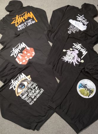 Stussy rework style mix design hoodies