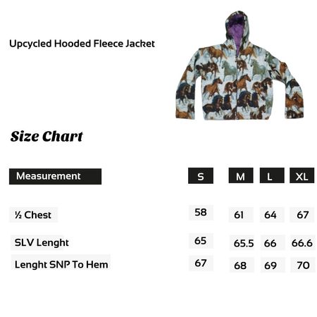 SS25 Upcycled Hooded Fleece Jacket