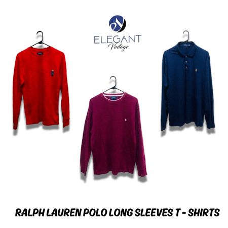 Ralph Lauren Polo T-shirt a maniche lunghe