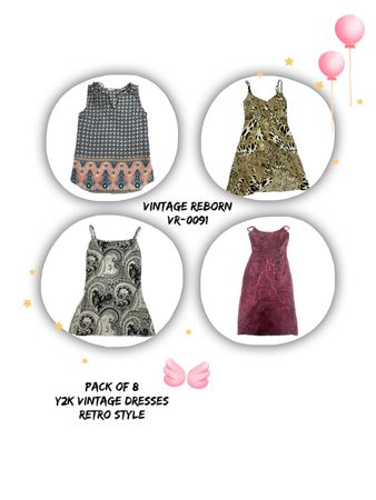 Y2K Rétro Renaisssance : Robes Style Vintage (VR-0091) BALES