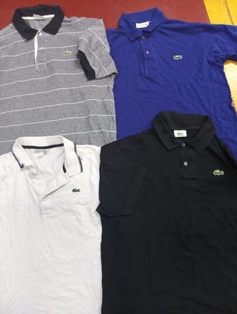 Camisetas com gola Lacoste