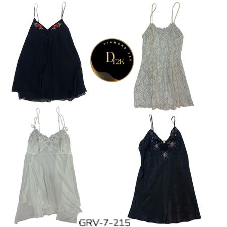 Schwarz-weißes Nachthemd – Klassischer Stil, Traumhafte Passform (GRV-7-215)