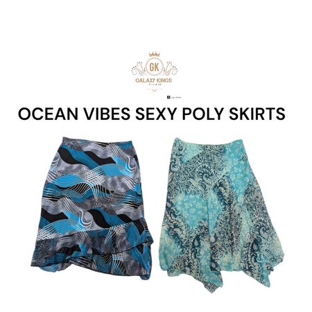 Ocean Vibes Sexy Poly Skirts