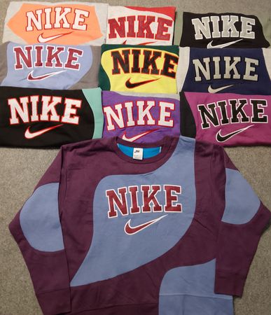 Nike rework style hoodie