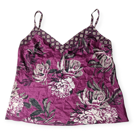 SAY#265 Top de Alça Retro Y2K Estampado