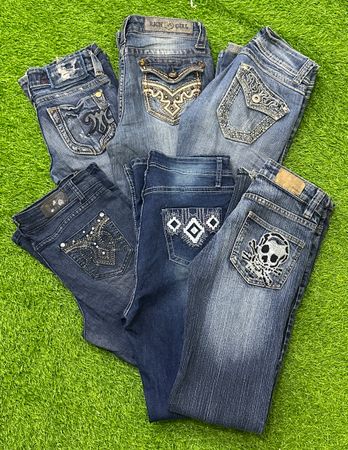 Jeans acampanados de mujer Y2K