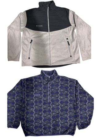 Columbia mens fleece jackets