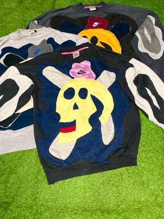 Upcycled Nike Patchwork Sweatshirts