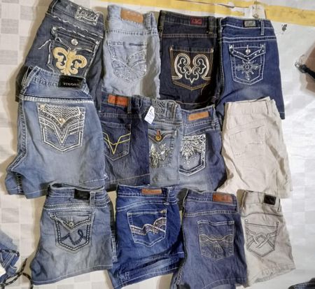 VIGOSS AND OTHER BRAND MINI MICRO SHORTS (ID 687)