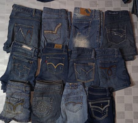 VIGOSS AND OTHER MIX BRANDS MINI SHORTS (MD 1214)