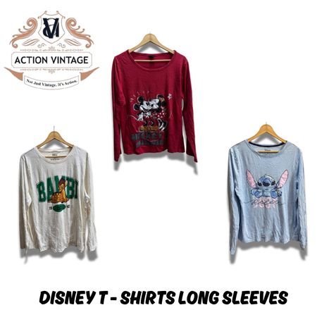 AV0016 ディズニー Tシャツ 長袖