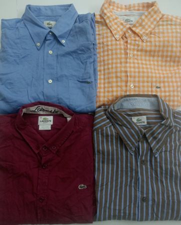 Herren Lacoste Hemden mit langen & kurzen Ärmeln