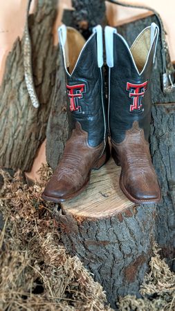 Bottes de cowboy vintage.