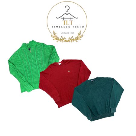 Maglione mixato branded (t14)