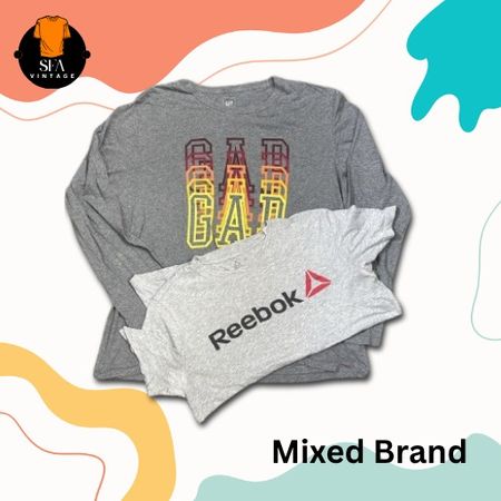 ミックスブランドのTシャツ