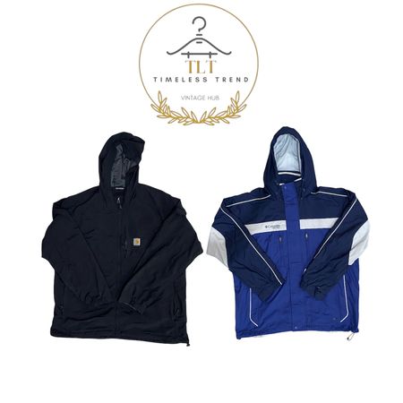 Branded light zip jacket (T8)