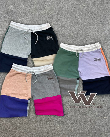 Shorts en polaire Style Rework Stussy ~#01825