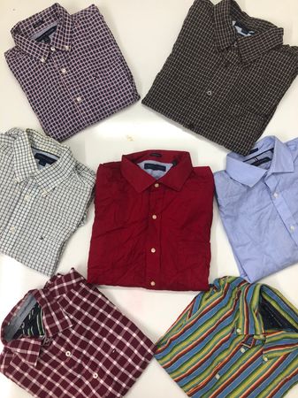Camisas Tommy Hilfiger com marca para homens