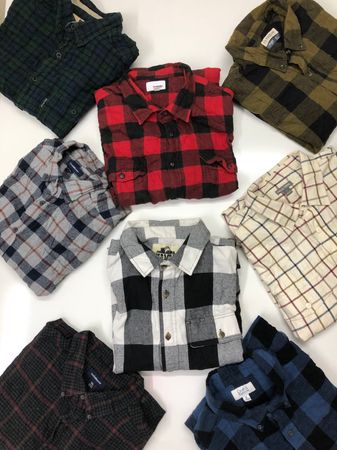 Chemises en flanelle sans marque