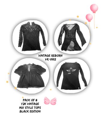 Black Tops - Estilo Misturado Edição Preta (VR-0102)