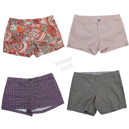 Vintage Vibe Printed & Plain Shorts Collection (VV-012)