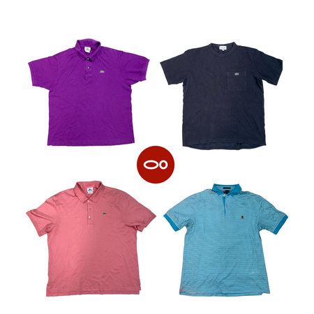 ラルフ・ローレンとラコステのブランドポロシャツ/ Tシャツバンドル