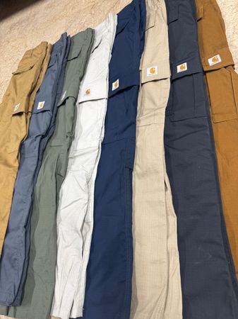 Rework style carhartt cargo trousers
